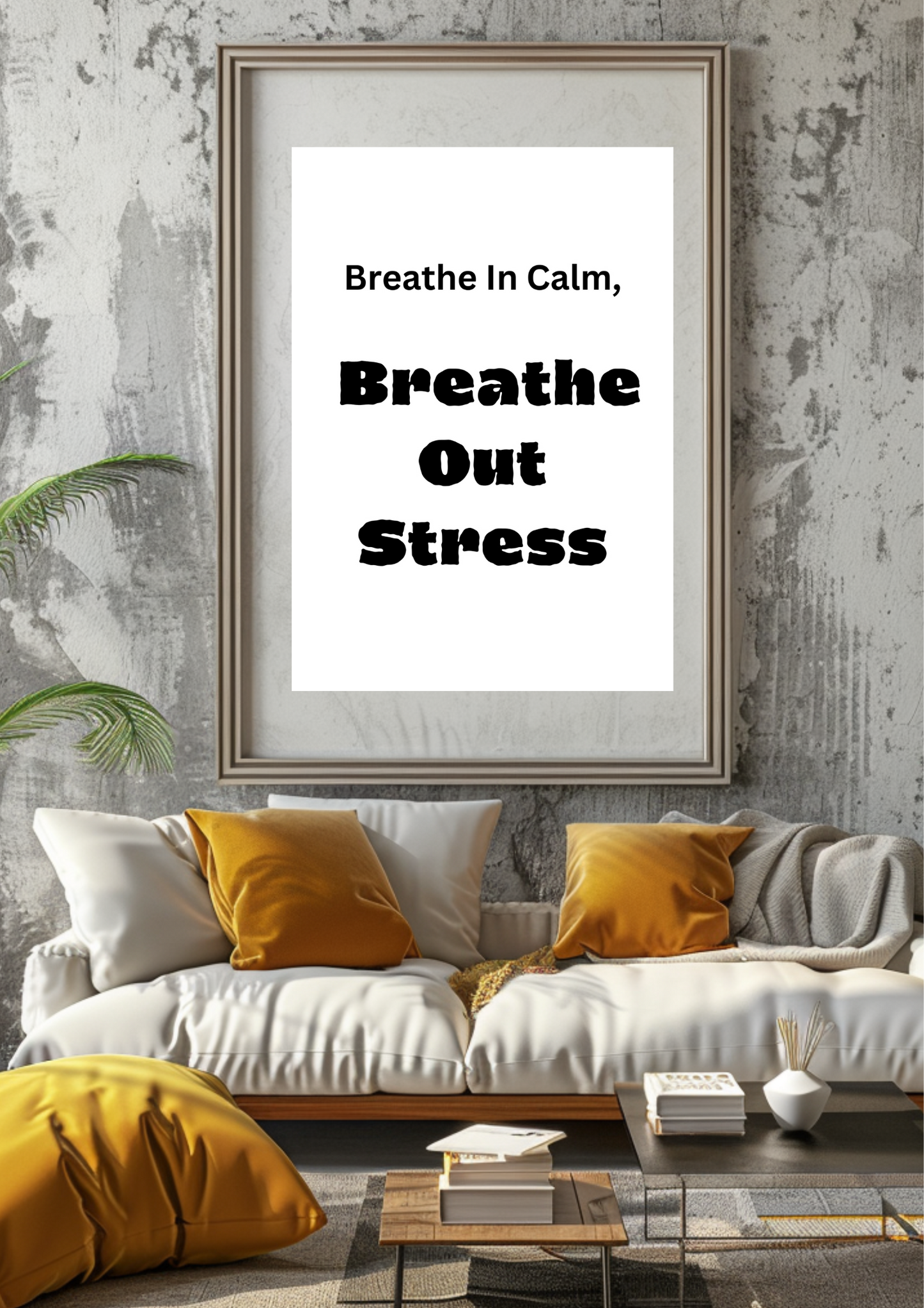 Breathe In Calm, Breathe Out Stress